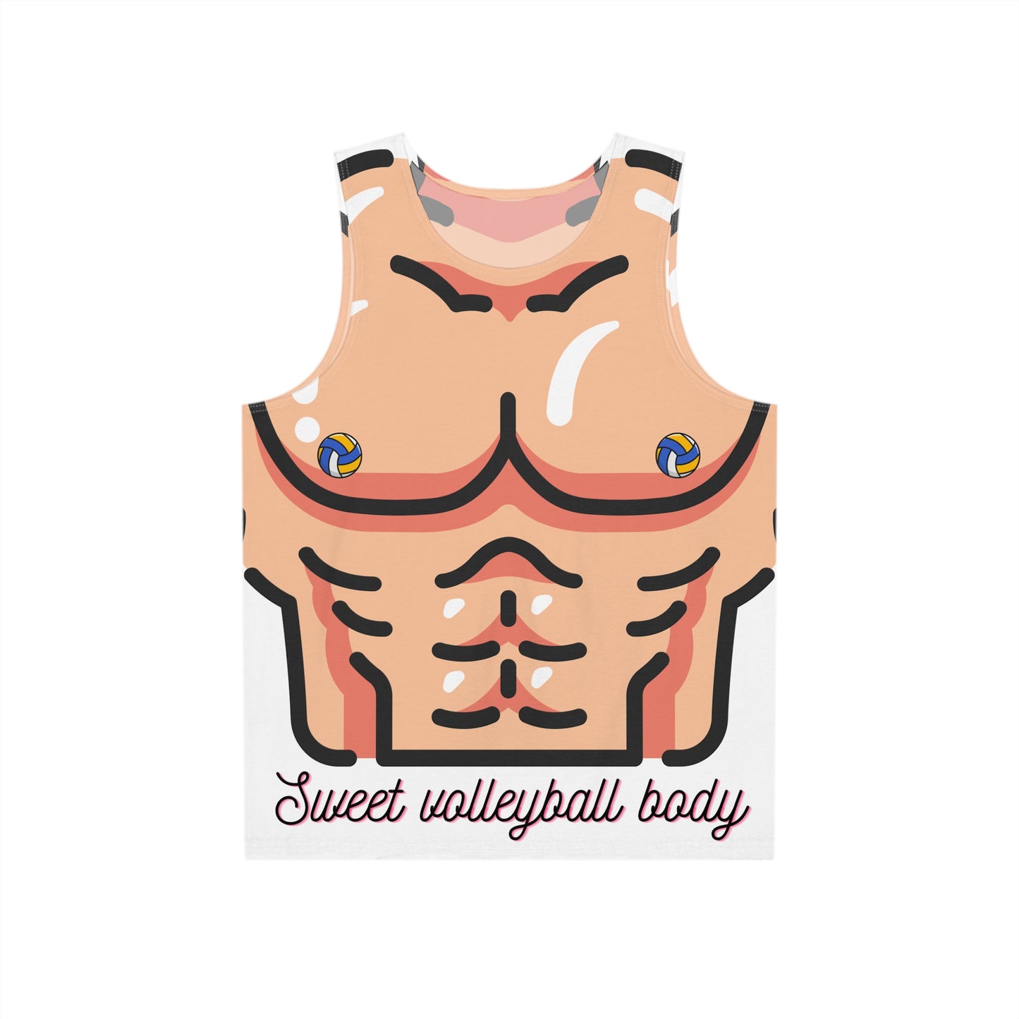 Sweet volleyball body